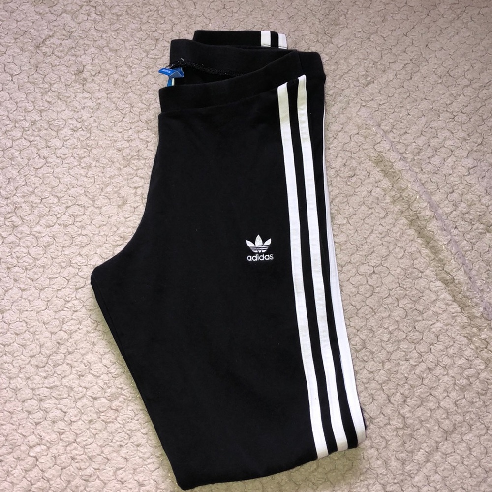 Black adidas lounge leggings